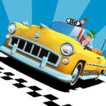 Logo of Crazy Taxi City Rush android Application 